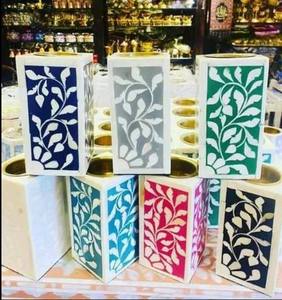 Quemador de Incienso de Nácar, Incensario de Madera para Eid y Ramadán, Regalo Religioso Perfumado Portátil al por Mayor - Product Image 1