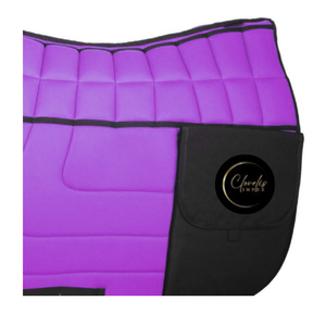 Tapis de selle léger et respirant en polaire matelassé, sur mesure, pour chevaux de saut GP professionnels, style western, vente en gros - Product Image 2