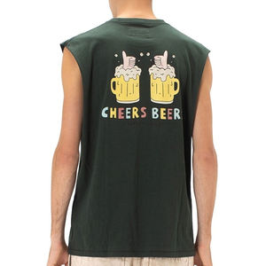 Custom <b>Men's</b> Moisture Wicking Compression Tight Vest Breathable Fitness Training High Neck Sleeveless <b>Sports</b> Tank Top for <b>Men</b> - Product Image 5