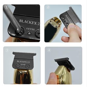 Cuchillas de Repuesto Profesionales para Recortadoras de Cabello, Acero Inoxidable, Resistentes al Agua, Eléctricas, USB y a Batería, en Francés - Product Image 1