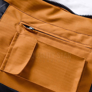 New Custom Logo Mens Solid Waterproof Snowsuit Ski Suit Snowboard <b>Jacket</b> Hooded Ski <b>Zip</b> <b>up</b> <b>Jacket</b> With Pant - Product Image 6