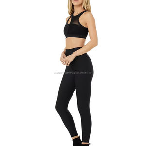 Nuevo Conjunto de Yoga para Mujer, 100% Algodón, Transpirable, Diseño Sólido Personalizable, Alta Calidad, Moda en Tendencia, Precio - Product Image 3