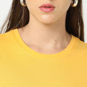 Venta caliente Camiseta de mujer Manga corta Cómoda Colección de verano de alta calidad Camiseta lisa al por mayor - Product Image 6