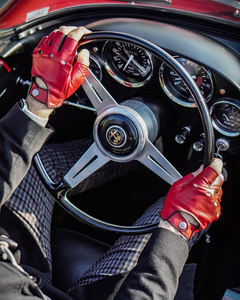 Nouveauté Gants de conduite en cuir d'agneau ajustés pour hommes Logo personnalisé Prix raisonnables Design personnalisé pour la moto - Product Image 3