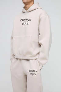 Nuevo Chándal Deportivo Negro de Talla Grande, Grueso, de Algodón, con Detalles Metálicos, Estilo Carpintero, de Alta Calidad, Venta Caliente, MOQ Bajo - Product Image 6