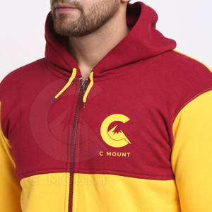 Chándal de entrenamiento de alta calidad OEM para hombre al por mayor, manga larga, cuello con capucha, patrón sólido ecológico para la temporada de invierno - Product Image 6