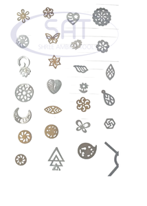 Moules de découpe pour bijoux en or et en argent, anneaux, chaînes, bracelets, moules de découpe personnalisés de haut niveau pour la fabrication d'anneaux - Product Image 5