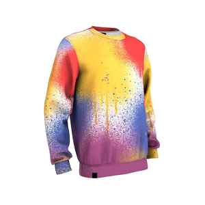 Sudadera transpirable de sublimación para hombre, sudaderas con capucha de alto valor, precio al por mayor, sudadera de algodón y poliéster con estampado personalizado para hombre - Product Image 2