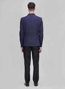 Proveedor Indio de Abrigos de Invierno Azules para Hombre, Cómodos, de Corte Clásico, para Uso Formal y Casual, Disponibles a un Precio Razonable - Product Image 4