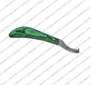 Cuchillo veterinario para pezuñas, cuchillo afilado para recortar pezuñas de acero inoxidable de TARIQ MFG CO CE ISO EU - Product Image 5