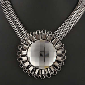 Women's Fancy Chain <b>Locket</b> - Black - Product Image 1