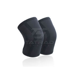 Nouvelles genouillères de musculation en néoprène, épaisses, professionnelles, réglables, respirantes et légères, pour la protection tout-en-un - Product Image 1