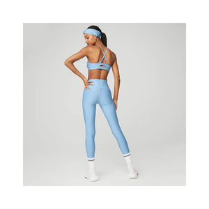 Conjunto Deportivo de Yoga para Mujer, 2 Piezas, Diseño Sólido, Antibacteriano, Spandex/Nailon, Ropa Deportiva Informal - Product Image 6