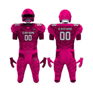 ชุดฟุตบอลอเมริกันแบบสั่งทำ Mexion สำหรับโรงเรียน วิทยาลัย และสโมสร  ผลิตจากผ้าระบายอากาศ แห้งเร็ว  สามารถปรับแต่งได้ - Product Image 4