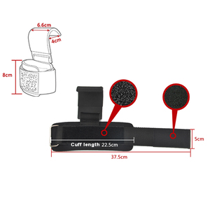 Support de poignet pour l'entraînement de musculation en salle de sport, néoprène résistant, respirant, portable, réglable, antidérapant, unisexe, musculation - Product Image 3