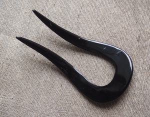 Polished Finish Buffalo Horn <b>Hair</b> <b>Pins</b> <b>for</b> Women's Ox Horn <b>Hair</b> Styling Stick Natural Accessory - Product Image 2