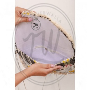 LW lujo mujer cuero genuino Banjara bolso de compras moda verano estilo India venta al por mayor oferta de gran oferta con descuento - Product Image 5