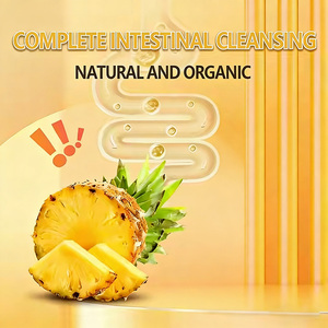 Polvo Detox Vegano Orgánico <span class=keywords><strong>para</strong></span> Adultos, Control de Peso, Sabor <span class=keywords><strong>Naranja</strong></span> Piña, Instantáneo, Extremo - Product Image 3