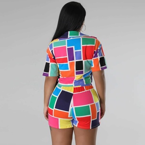 Ensemble de vêtements d'hiver 2022 pour les vacances, chemise boutonnée sexy et pantalon de plage, tenue décontractée pour femmes, ensemble deux pièces - Product Image 2