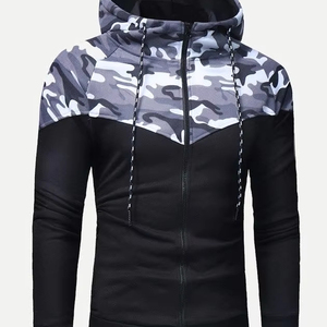 Sudaderas con Capucha para Hombre, Invierno, Cierre de Cremallera, 100% Algodón, Logotipo y Diseño Personalizados, Ecológicas, Casuales - Product Image 1