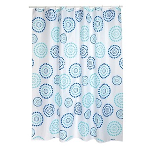 Cortina de Baño de Poliéster. 180X200 CM  AZUL - Product Image 1