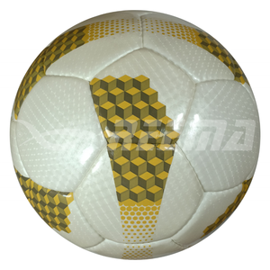 Balón de fútbol cosido a mano con textura de PU duradero para tecnologías Reema diseñadas de alta calidad. - Product Image 3
