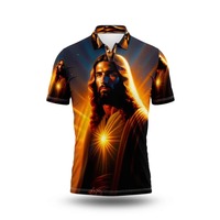Camisetas de Motociclismo para Hombre de Manga Corta, Tejido Sólido 100% Poliéster, Transpirable, con Impresión Digital Personalizada de Alta Calidad