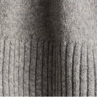 Pull décontracté tendance et chaud pour femme, avec logo avant et arrière, en laine/cachemire, anti-boulochage, qualité supérieure, à nouer