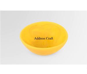 Cuenco para servir de resina de remolino único de último diseño, cuenco para ensalada de resina hecho a mano respetuoso con el medio ambiente, vajilla para decoración del hogar, utensilios de cocina - Product Image 6