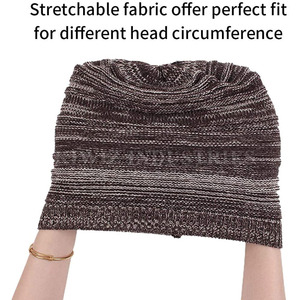 2023 Customizable Logo Beanie <b>Hats</b> <b>for</b> <b>Men</b> Breathable Cotton Winter Running Wear Unique Embroidery Style Printing Pattern OEM - Product Image 4