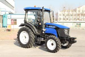 Cabina de tractor de rueda LOVOL M504 Tractor agrícola usado con motor y motor listo para la venta y envío - Product Image 2