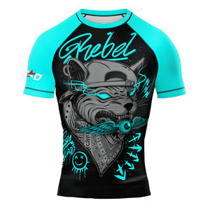 เสื้อรัดกล้ามเนื้อผู้ชายแบบใหม่ปี 2023 สำหรับกีฬา MMA มวยปล้ำ น้ำหนักเบา ระบายอากาศได้ดี เหมาะสำหรับฤดูหนาว พร้อมโลโก้สั่งทำพิเศษ - Product Image 5