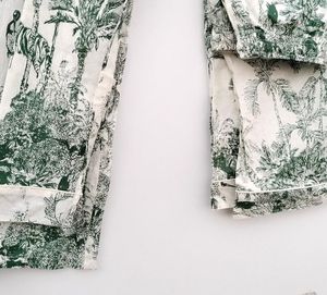 Ensemble Pyjama En Coton Doux Imprime Frida Vêtements de nuit pour femmes Ideal Cadeau De Demoiselle D Orchestre - Product Image 5