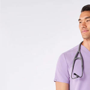 Scrubs pour infirmières hospitalières de qualité supérieure en polyester tricoté disponible dans toutes les couleurs et tailles faciles à porter en gros - Product Image 5