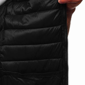 Chalecos Acolchados de Cuero Reversible Casuales Más Vendidos en Color Negro, Sin Mangas, Invierno, Logotipo Personalizado, Servicio OEM - Product Image 5