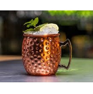 Taza de cobre hecha a mano de Moscú de buena calidad para Bar y Club, uso de cocina en casa, taza de cobre para beber a precios de mayorista - Product Image 6