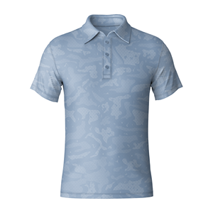 ODM Golf de luxe pour hommes pour polos Logo personnalisé Polos de golf respirants en polyester spandex de haute qualité - Product Image 6