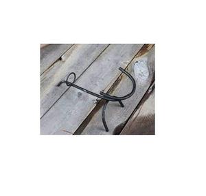 Support de corne à boire en métal écologique support en métal antique poli brillant pour support de corne viking avec revêtement noir - Product Image 2