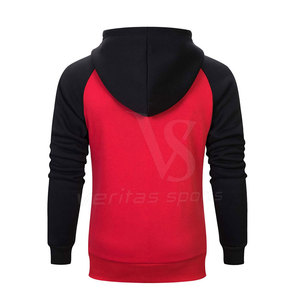 Service OEM, vente en gros, sweats à capuche d'hiver pour hommes, légers, couleur unie, en molleton de coton, personnalisables, de haute qualité, décontractés, en polyester/coton - Product Image 2