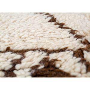 Tapis en laine noués à la main Zuri Ivory, motif géométrique 3D rectangulaire en puzzle pour la maison, le salon, la chambre, le couloir, modèle Pae-4541 - Product Image 3