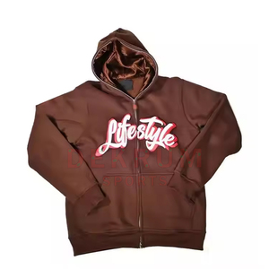 Diseño de Color Único, Personaliza Tu Propia Ropa Urbana, Sudaderas con Estampado Puff para Hombre, 100% Algodón, Invierno, Logotipo Impreso Personalizado, Transpirable, Secado Rápido - Product Image 3