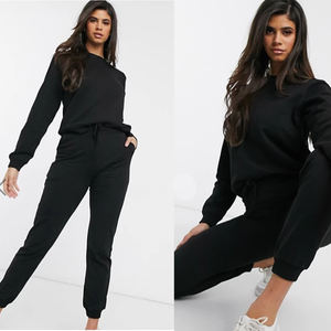 Top y pantalones con estampado de logotipo personalizado para mujer, chándal de moda, conjunto de dos piezas, trajes para trotar - Product Image 5