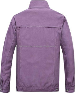 แจ็กเก็ตยีนส์ของผู้ชายสไตล์2024แบบกำหนดเองสไตล์ใหม่สำหรับฤดูหนาวดีไซน์ดีแจ็กเก็ตยีนส์คุณภาพระดับพรีเมี่ยมสำหรับทุกเพศ - Product Image 2