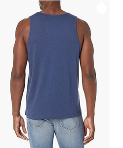 Débardeur en coton décontracté Athlétique de haute qualité 200gsm sans manches Muscle Fitness Gym Workout Fitness Loose Tank t Shirt pour hommes - Product Image 2