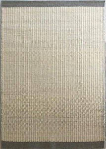 Tapis indien fait main en laine et coton de couleur blanche texturé à poils plats pour intérieurs et maisons élégants - Product Image 3