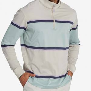 Stretch Golf Quarter Zip para hombre-Cómodo Y FLEXIBLE-Ideal para ropa activa y Deportes - Product Image 2