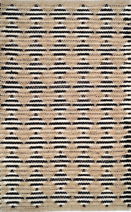 Tapis de jute fait à la main et à la machine, tressé rectangulaire pour s'asseoir à l'intérieur et à l'extérieur-Décoration intérieure polyvalente - Product Image 3