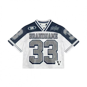 Mode Y2K vêtements hommes femmes Harajuku Hip Hop graphiques surdimensionné t-shirt Baseball Jersey col en V à manches courtes hauts - Product Image 4