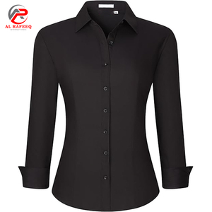Cárdigan de negocios para mujer Manga larga Contraste Placket Plaid para Otoño Invierno Oficina - Product Image 5