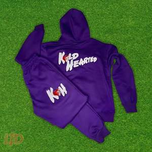 Conjunto de Sudadera con Capucha y Pantalones Deportivos de Punto de Poliéster/Algodón Sólido Personalizado OEM, de Alta Calidad, Ecológico, Estilo Vintage Desgastado - Product Image 3